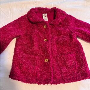 Carter's Fuzzy Magenta Jacket